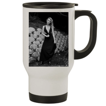 Amber Heard Stainless Steel Travel Mug