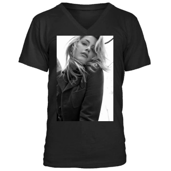 Amber Heard Men's V-Neck T-Shirt