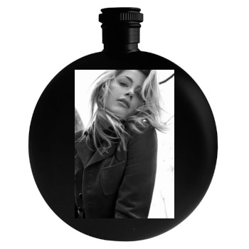 Amber Heard Round Flask