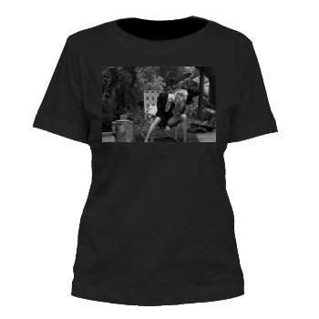 Amber Heard Women's Cut T-Shirt