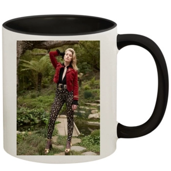 Amber Heard 11oz Colored Inner & Handle Mug