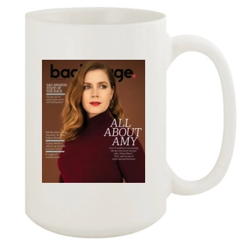 Amy Adams 15oz White Mug