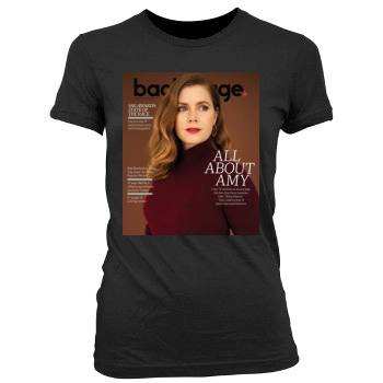 Amy Adams Women's Junior Cut Crewneck T-Shirt