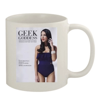 Olivia Munn 11oz White Mug