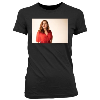 Amy Adams Women's Junior Cut Crewneck T-Shirt