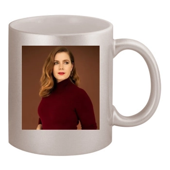 Amy Adams 11oz Metallic Silver Mug