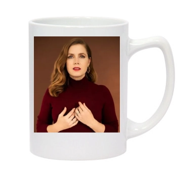 Amy Adams 14oz White Statesman Mug