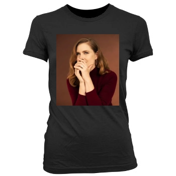 Amy Adams Women's Junior Cut Crewneck T-Shirt