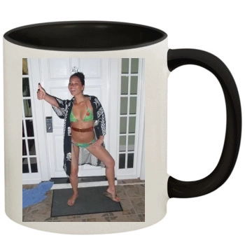 Olivia Munn 11oz Colored Inner & Handle Mug