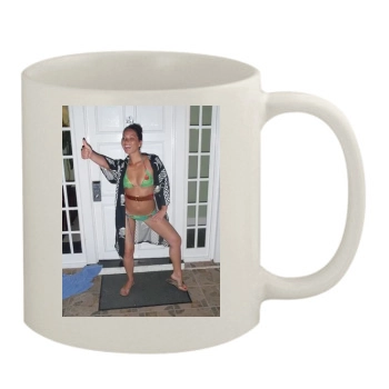 Olivia Munn 11oz White Mug