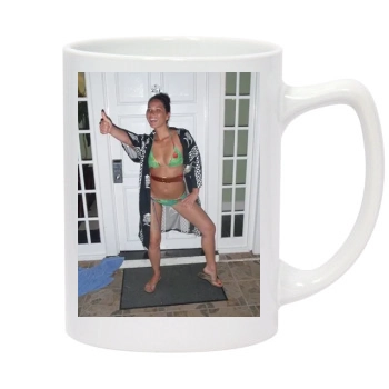 Olivia Munn 14oz White Statesman Mug