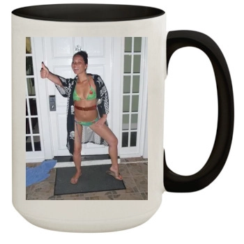 Olivia Munn 15oz Colored Inner & Handle Mug