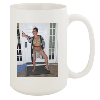 Olivia Munn 15oz White Mug