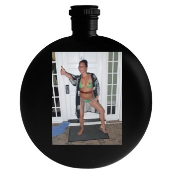 Olivia Munn Round Flask