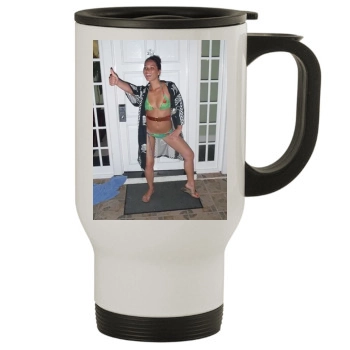 Olivia Munn Stainless Steel Travel Mug