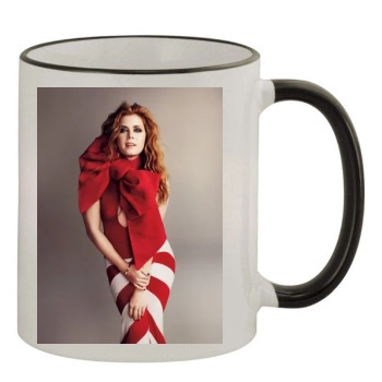 Amy Adams 11oz Colored Rim & Handle Mug