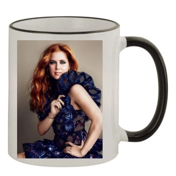 Amy Adams 11oz Colored Rim & Handle Mug