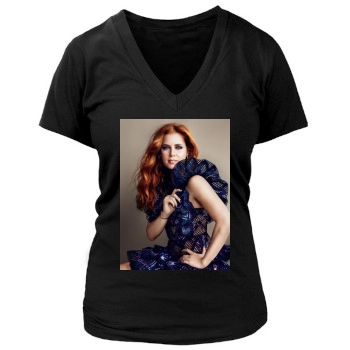 Amy Adams Women's Deep V-Neck TShirt