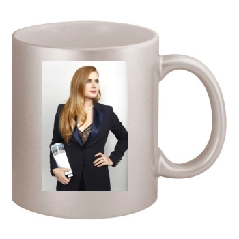 Amy Adams 11oz Metallic Silver Mug