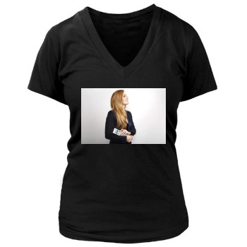 Amy Adams Women's Deep V-Neck TShirt