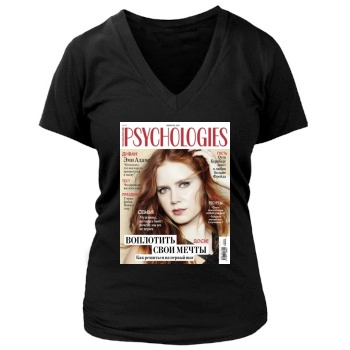 Amy Adams Women's Deep V-Neck TShirt