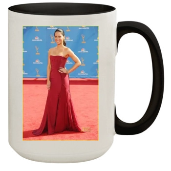 Olivia Munn 15oz Colored Inner & Handle Mug