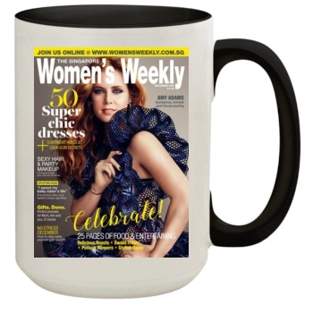 Amy Adams 15oz Colored Inner & Handle Mug