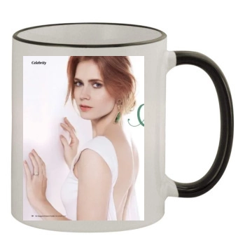 Amy Adams 11oz Colored Rim & Handle Mug