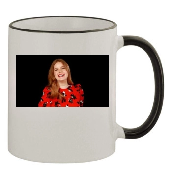 Amy Adams 11oz Colored Rim & Handle Mug