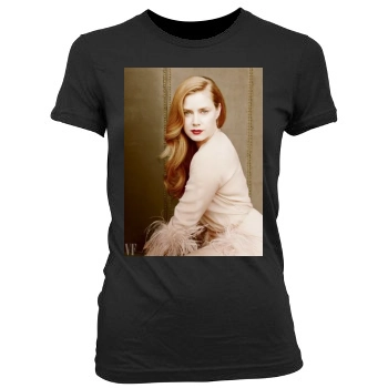 Amy Adams Women's Junior Cut Crewneck T-Shirt