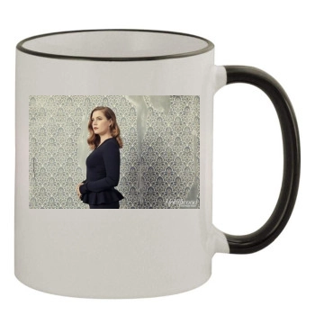 Amy Adams 11oz Colored Rim & Handle Mug