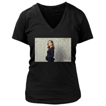 Amy Adams Women's Deep V-Neck TShirt