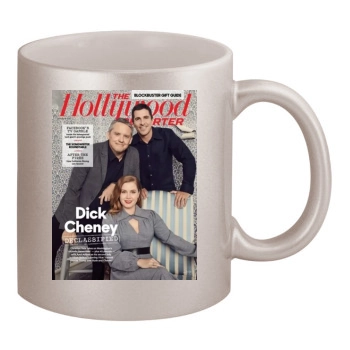 Amy Adams 11oz Metallic Silver Mug