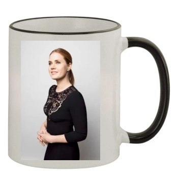 Amy Adams 11oz Colored Rim & Handle Mug