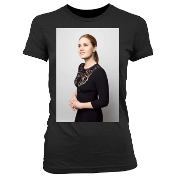 Amy Adams Women's Junior Cut Crewneck T-Shirt