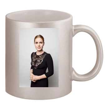 Amy Adams 11oz Metallic Silver Mug