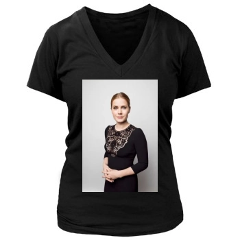 Amy Adams Women's Deep V-Neck TShirt