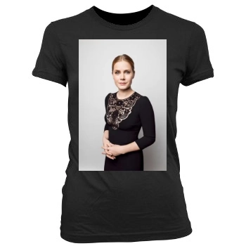 Amy Adams Women's Junior Cut Crewneck T-Shirt