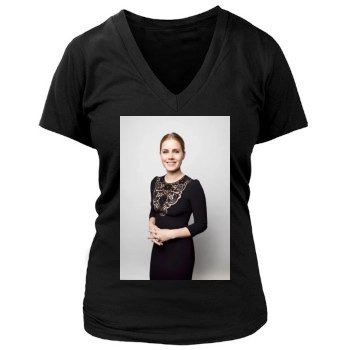 Amy Adams Women's Deep V-Neck TShirt