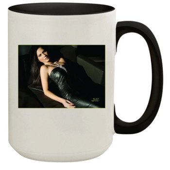 Olivia Munn 15oz Colored Inner & Handle Mug