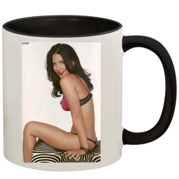 Olivia Munn 11oz Colored Inner & Handle Mug