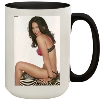 Olivia Munn 15oz Colored Inner & Handle Mug