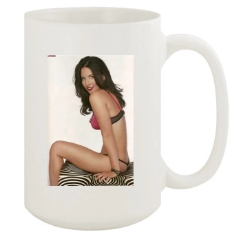 Olivia Munn 15oz White Mug