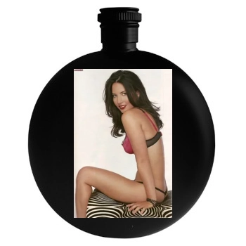 Olivia Munn Round Flask