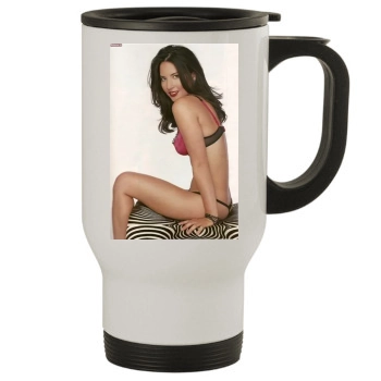 Olivia Munn Stainless Steel Travel Mug