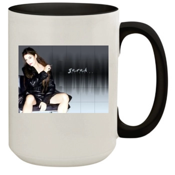 Sarah McLachlan 15oz Colored Inner & Handle Mug