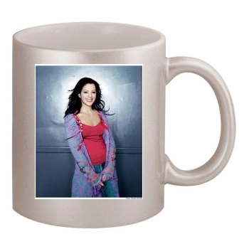 Sarah McLachlan 11oz Metallic Silver Mug