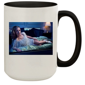 Scarlett Johansson 15oz Colored Inner & Handle Mug