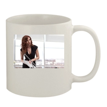 Scarlett Johansson 11oz White Mug