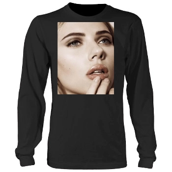 Scarlett Johansson Men's Heavy Long Sleeve TShirt